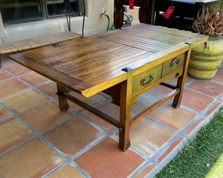 Rustic Coffee Table 19 x 48 x 24 HxWxD