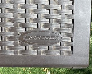 Suncast DBW9200 Resin Deck Box 24.5 x 49.5 x 24. HxWxD