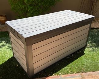 Keter Deck Box 28 x 59.25 x 28.25. HxWxD