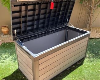 Keter Deck Box 28 x 59.25 x 28.25. HxWxD