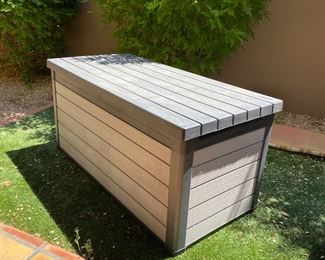 Keter Deck Box 28 x 59.25 x 28.25. HxWxD
