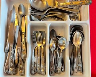 Wallace Taos Southwest Flatware Partial Set