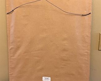 Japanese Woman Embroidery Kimono Framed Art Frame: 26 x 20