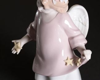 Lladro 6924 Heavenly Stars Angel Porcelain Figurine 7.5 inches high
