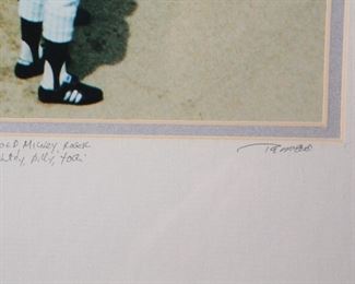 1978 Yankee Stadium Framed Photo Oldtimers Day Frame: 22 x 18in