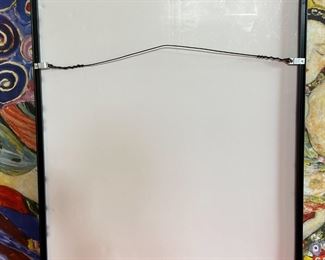 Carlo Biscarett Anisetta Evangelisti Framed Advertising Poster Frame: 33.5 x 24in