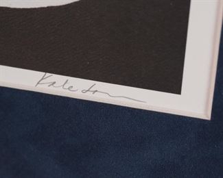 Signed Numbered Litho Kate Larson Exuberance Lithograph Framed Print Frame: 30 x 37in