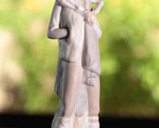 Lladro 4506 Lladro Shepherd Boy with Goat Matte Porcelain Figurine 11 inches high