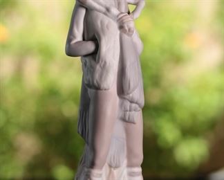 Lladro 4506 Lladro Shepherd Boy with Goat Matte Porcelain Figurine 11 inches high