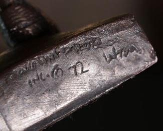 Austin Productions Basketball Sculpture 1972 20 inches high