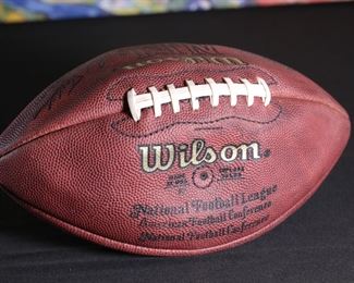 1990s NFL Game Used Football Wilson Slow Leak Regulation