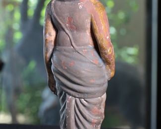 Cast Stone Primitive Figure 11 inches