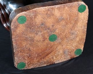 20in Carved Wood Indian Chief Statute 20 inches high