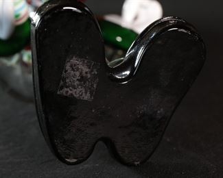 Vintage Murano Art Glass Clown Figure 12.5 inches high.