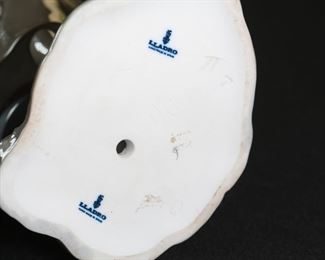 Lladro 4682 Girl with Milk Pail Porcelain Figurine 9.75 inches high.