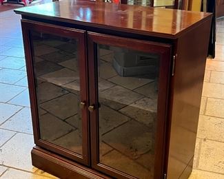 Glass Door Cabinet 32 x 29 x 16in