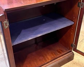 Glass Door Cabinet 32 x 29 x 16in