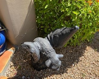 As-IS Concrete Gargoyle 25 inches high