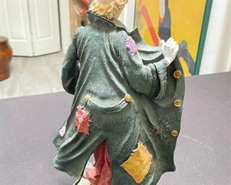 Duncan Royale History of Clown American Resin Figurine 13 inches high