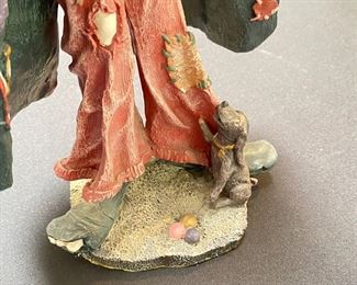 Duncan Royale History of Clown American Resin Figurine 13 inches high