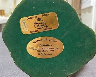 Duncan Royale Slapstick History of Clown Resin Figurine 13 inches high