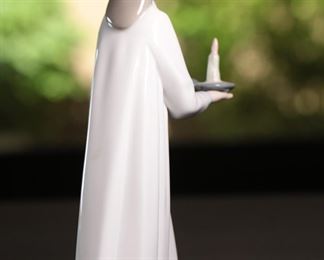 Lladro 4868 Girl with Candle Porcelain Figurine #2 8 inches high