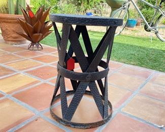 Outdoor Patio Drum End Table #2 2513.75 diameter.
