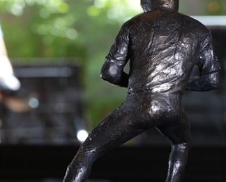 As-is Austin Productions Football Sculpture 1972 14.5 inches high.