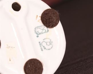 PS Paul Sebastian Clown Playing Violin Porcelain Figurine 8.25 inches high