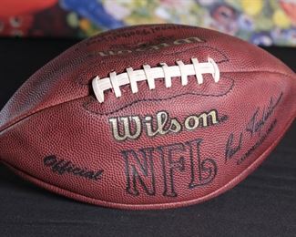 1990s NFL Game Used Football Wilson Slow Leak	Regulation 