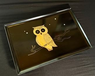 MCM Couroc Tray Owl	12.5 x 18in	
