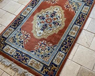 6x4 Heavy Wool Pile Rug	80 x 49in	

