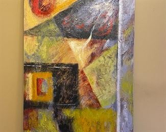 Original Abstract Art Alexander M Zloto #3	36 x 24in	
