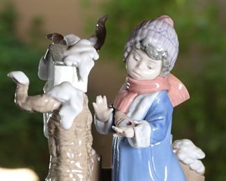 Lladro 5287 Winter Frost Porcelain Figurine	9.5 inches high	
