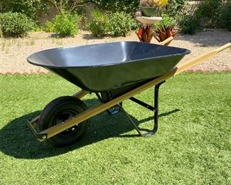 Blue Hawk 4-cu ft Steel Wheelbarrow S4BH20	22 x 26.5 x 55.in	HxWxD
