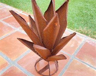 Rustic Metal Agave #5	17 inches high	
