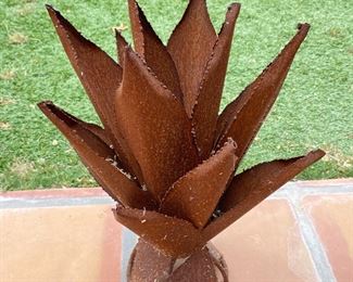 Rustic Metal Agave #6	17 inches high	

