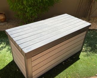 Keter Deck Box	28 x 59.25 x 28.25.	HxWxD
