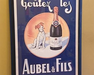 Goutez Les Aubel & Fils Framed Poster	Frame: 26x20in	
