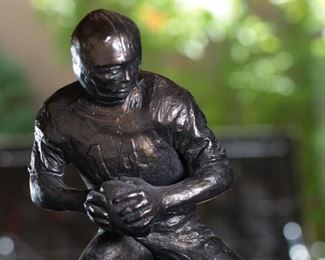 As-is Austin Productions Football Sculpture 1972	14.5 inches high.	
