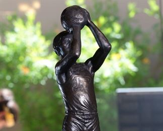 Austin Productions Basketball Sculpture 1972	20 inches high	
