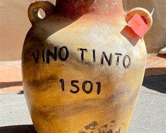 Vino Tinto 1501 Ceramic Decor Jug	22 inches high	
