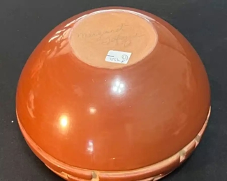 Margaret Tafoya Pot Santa Clara Pueblo Redware Native American Pottery	5.25x4.25in at rim	
