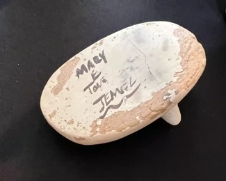 11pc Mary E Toya Jemez Nativity Scene Native American Pottery 	  5.5 inches tall.	
