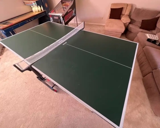 Kettler German Table Tennis Ping Pong Table Folding 	31 x 72 x108	HxWxD
