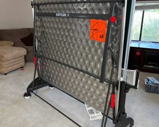 Kettler German Table Tennis Ping Pong Table Folding 	31 x 72 x108	HxWxD
