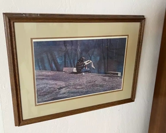 Philip White Framed Art Print	Frame: 21 x 28in	
