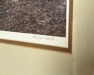 Philip White Autumn Reflections Print	Frame: 21 x 28in	HxWxD
