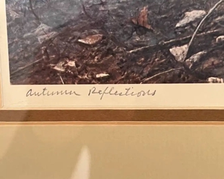 Philip White Autumn Reflections Print	Frame: 21 x 28in	HxWxD
