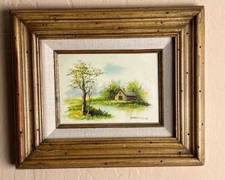 Original Art Country House Melton	Frame: 10.5 x 12.5.in	
